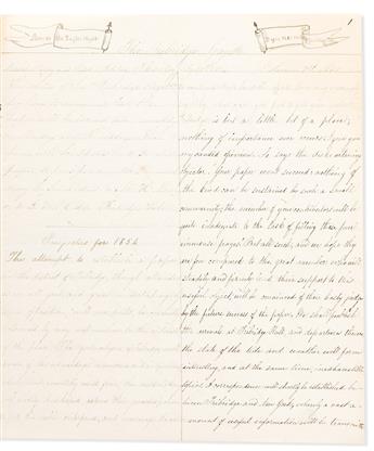 (FAMILY PAPERS.) Correspondence of Consul James Maury with related family papers.